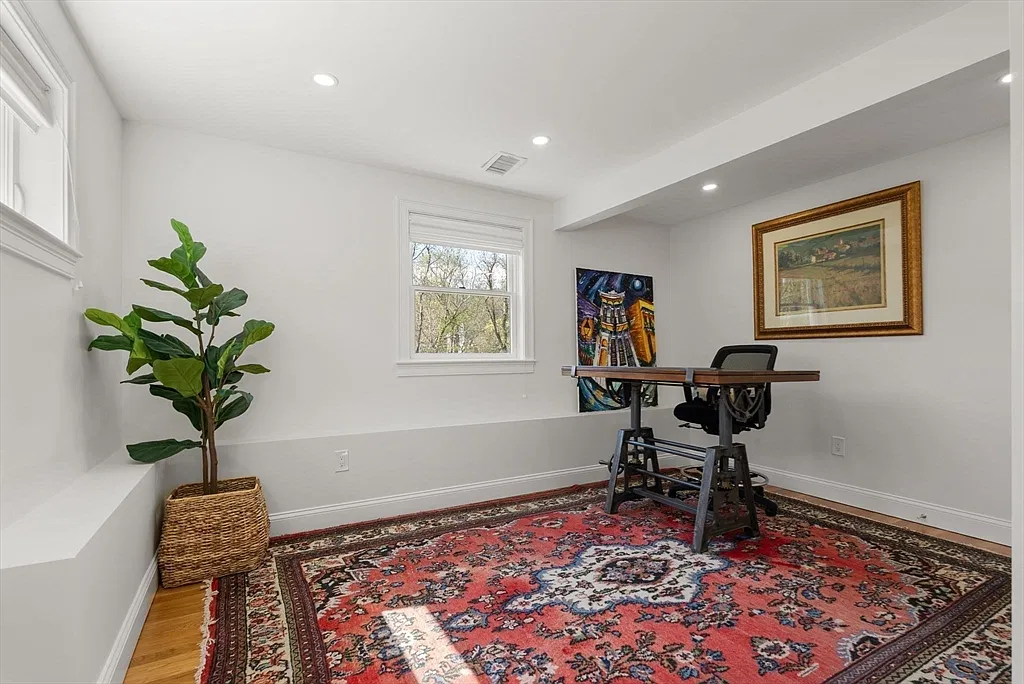 Office in the Amesbury home